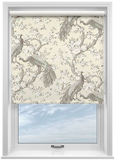 Laura Ashley Belvedere, Soft Truffle - Twist&Fit Roller Blind